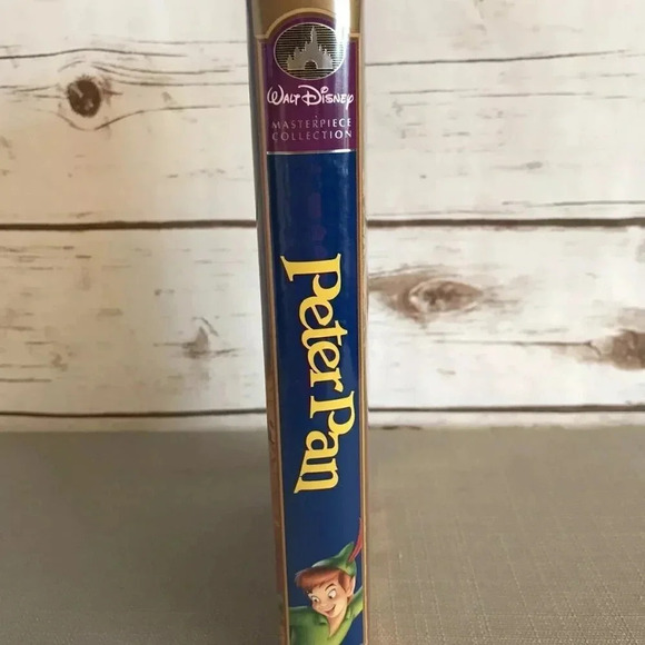 PETER PAN VHS Video Tape 45th Anniversary Limited Edition Disney Masterpiece - Picture 3 of 5